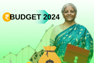 nirmala sitharaman with budget envelope