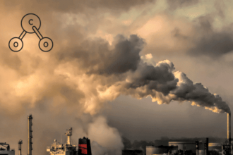 carbon dioxide emission in air